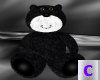 Black Stuffed Bear 
