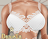 D| Dress Lace White