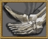 Scary Male Skull Feet D