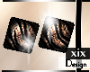 -X- DKNY TIGER EARRINGS