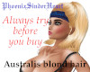 Australis blond hair