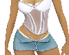 SS| Corset.skirt white