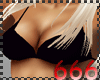 (666) naughty black top