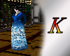 ~K~blue sakura kimono