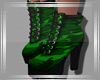 Green Millatary Boots