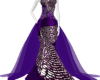 Purple Gown Dress