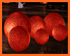 Red Orange Water Deco