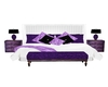 Purple Bed with Poses