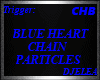 BLUE PARTICLES - HEARTS