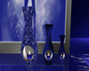 Blue Odyssey Vase Trio