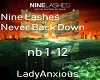 Never Back Down Nine Las