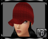 (DP)Red Knitted Skully