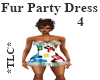 *TLC*Fur Party Dress 4