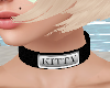 Kitty's black collar