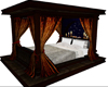bed w canopy medieval