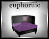[e] Purple Corner Chair