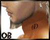 [OB]Letter D neck tatu_m