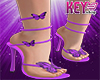 K- Butterfly Purple Heel