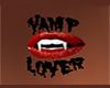Vamp Lover Neck Tat