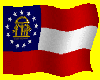 Georgia's animated flag