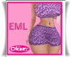 EML Bimbo Skirt Violets