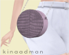 K. Lilac Leather Bag