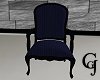 8 Pose Chair Blue Stripe