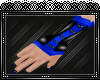 {A} Vampiro Blue Gloves