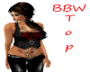 BBW Red Vest top