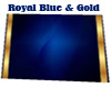 Tease's RoyalB+Gold Rug