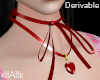 [A] Heart Ribbon Lace