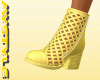 梅 yellow boots