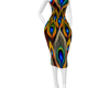 Peacock dress