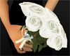 Large White Rose Bouquet