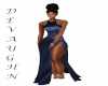 Sendina Dk Blue Gown