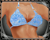 [MB]Floral Blue Bikini