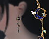 Winged Moon earrings