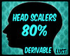 M/F 80% Head Scaler