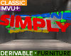 Animated Twisted 3D-Sign