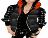 (LuV) Black Down jacket 