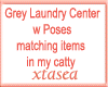 Grey Laundry Center w P.