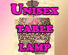 Unisex Table Lamp