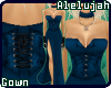 A* Eriza Gown * Teal
