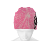 pink spider beanie