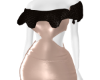 Golden and Black Dress