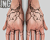 Tattoo hand rays