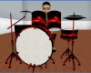 Flames Drumset
