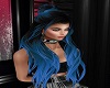 Blue long hair