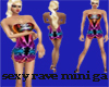 sexy rave mini