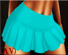 (AV) Pleated Turquoise